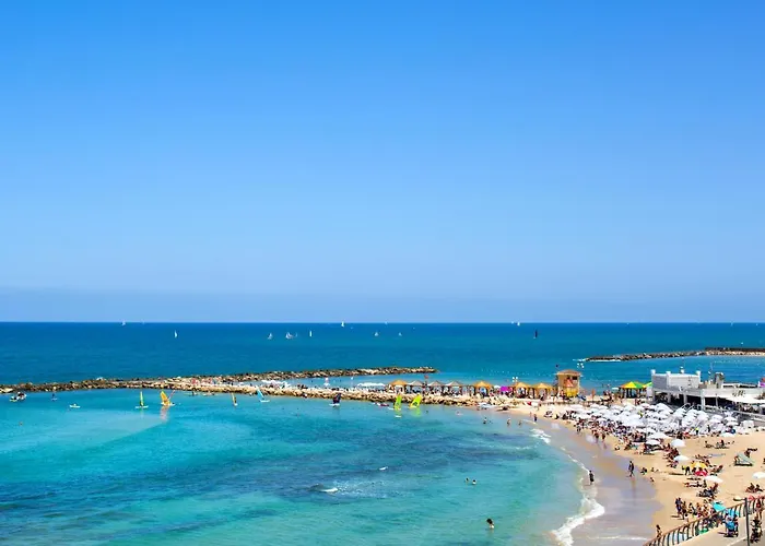 Amazing Sea View Apt With Parking At Royal Beach - By Beach Apartments Tlv